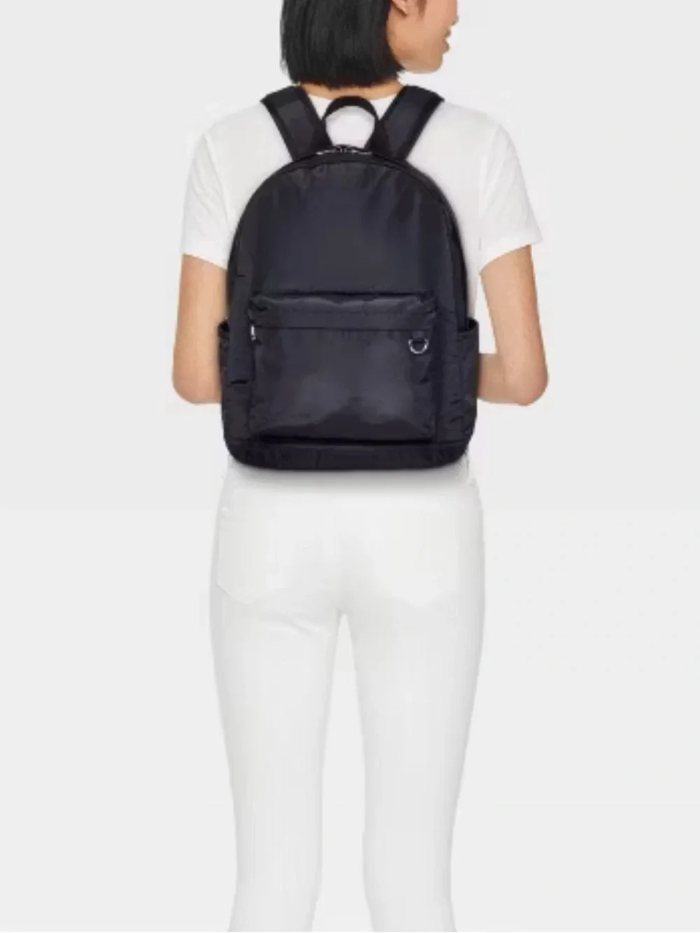 Wild Fable Nylon Collegiate Dome Backpack - Wild Fable Black
